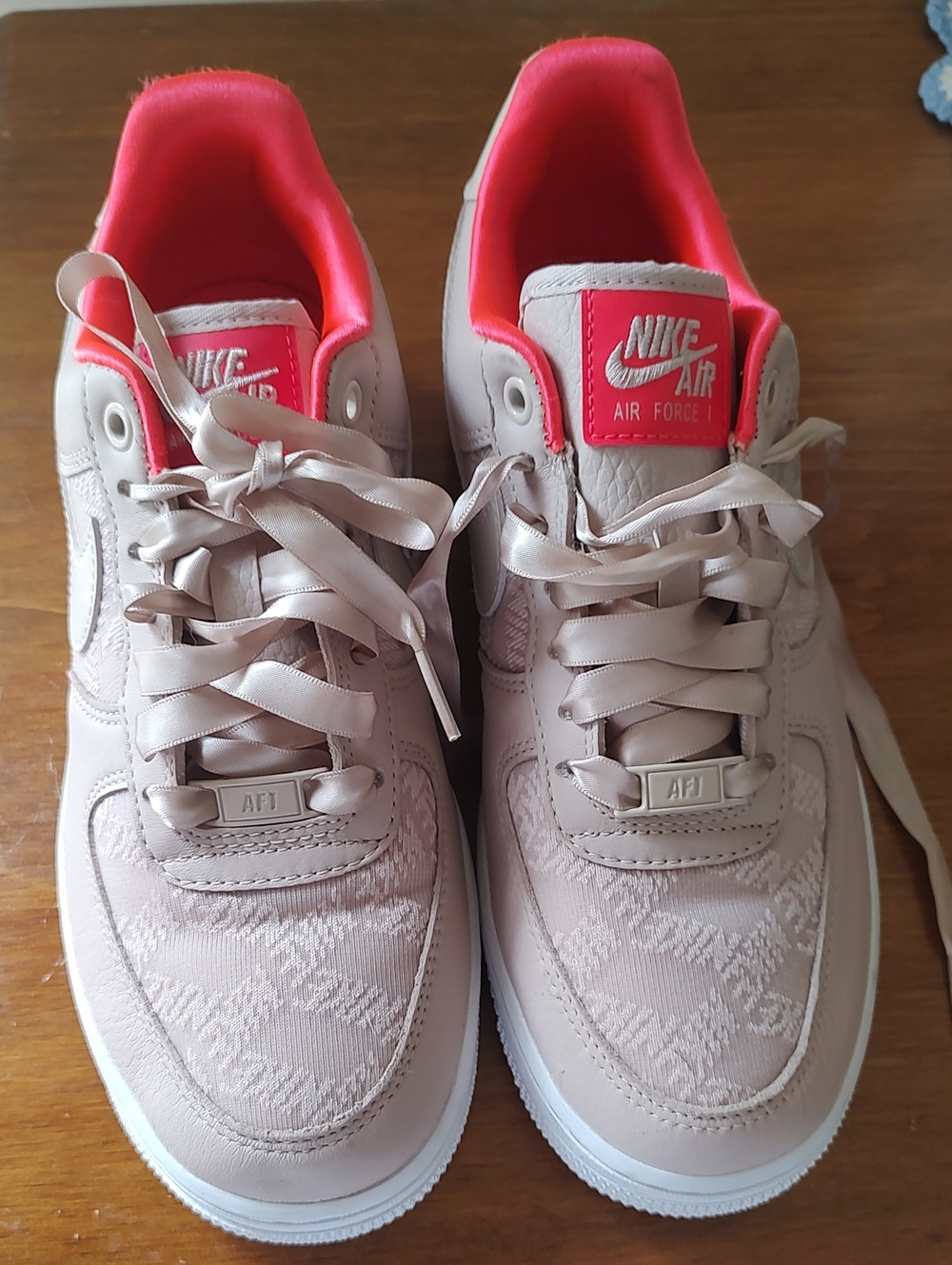 Nike Air Force One in Blush.